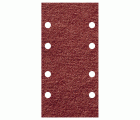 10 hojas de lijar adhesivas Corindón de grano 240 de 93 x 185 mm