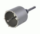 1 sierra de corona de perforación CT con vástago SDS-plus ø 68 mm