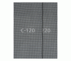 4 tejidos de rejilla, grano 120, 220, 115 x 280 mm, SiC