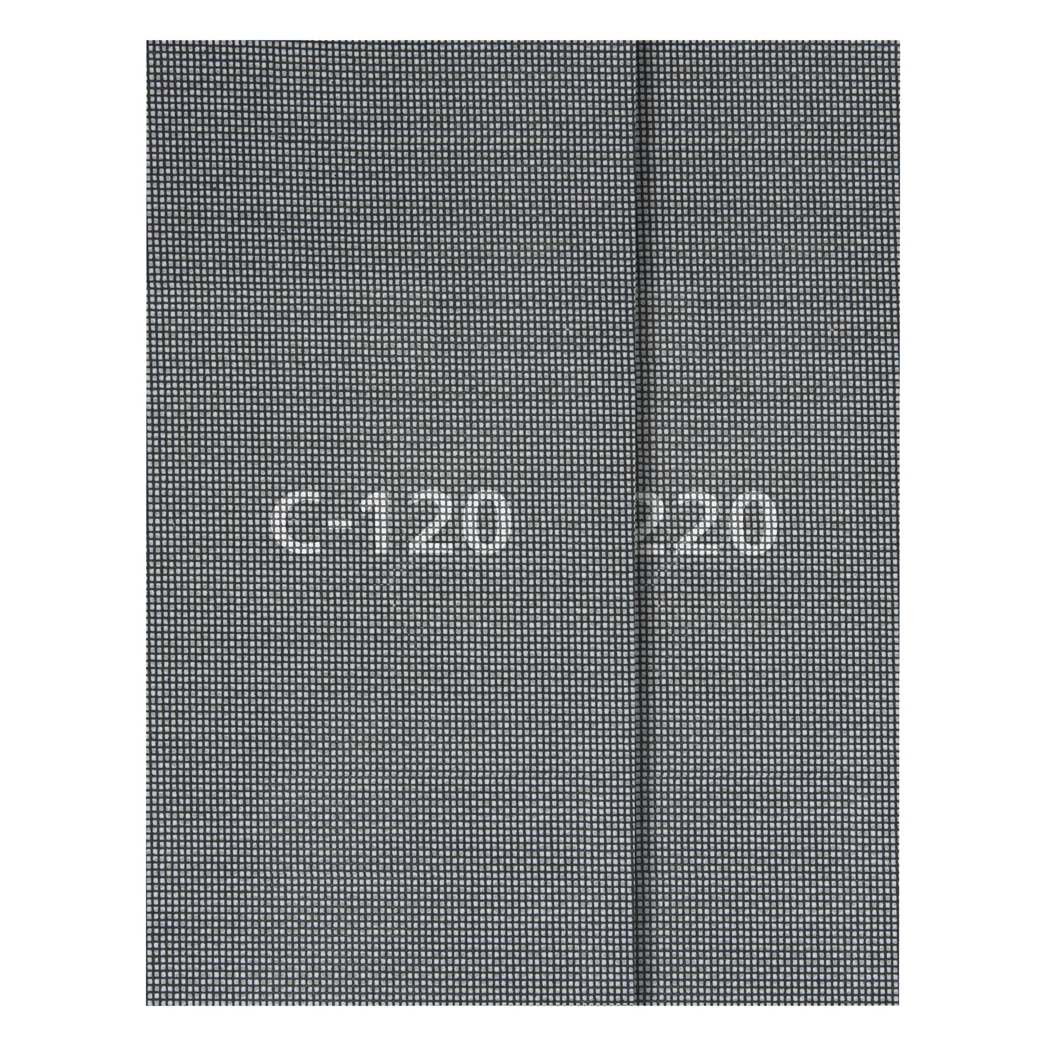4 tejidos de rejilla, grano 120, 220, 115 x 280 mm, SiC