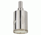 1 corona de perforación de diamante con vástago ø 35 mm