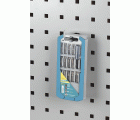 10 ganchos sencillos para panel perforado de 60 mm WSS