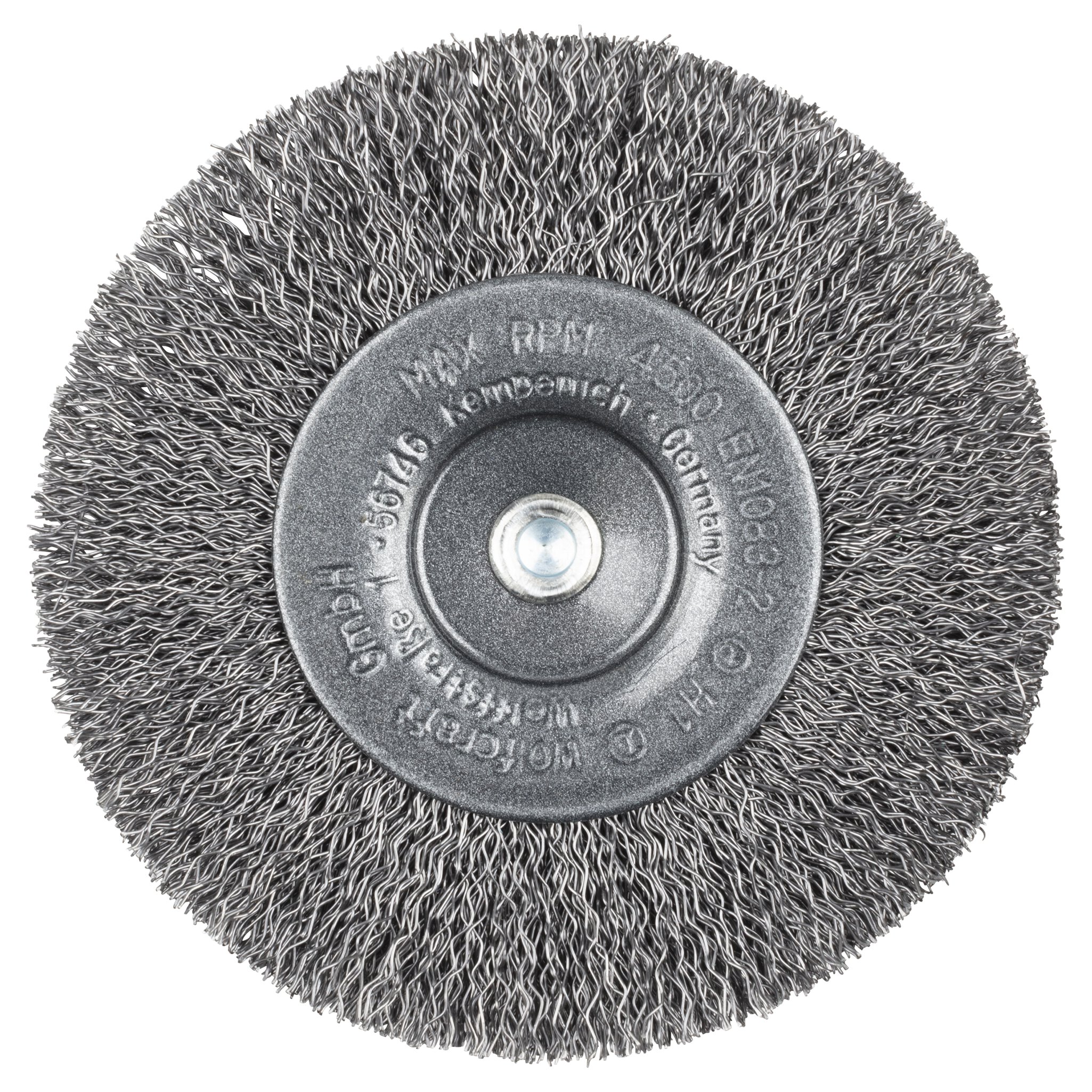 1 cepillo de disco de alambre de acero vást. hexagonal Ø 100 x 16 mm