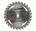 1 disco de sierra circular CT, 28 dientes ø184mm