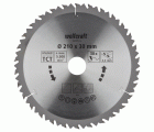 1 disco de sierra circular CT, 30 dientes ø210 mm