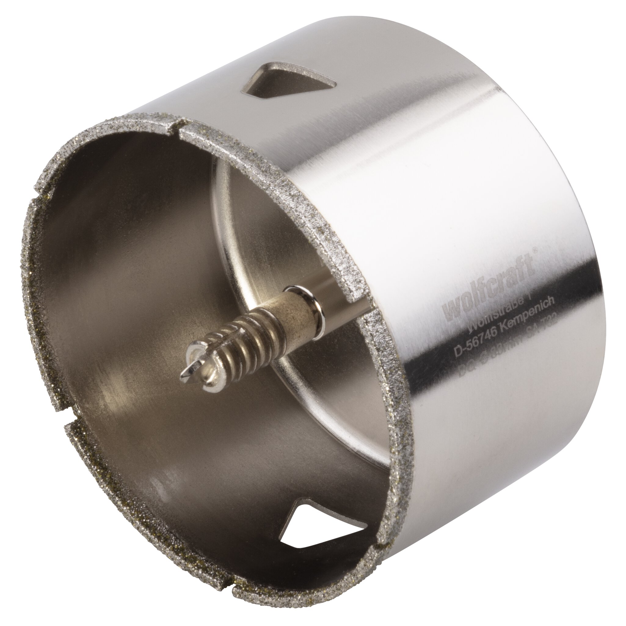 1 broca de perforación de diamante con vástago ø 83 mm