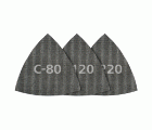 Juego de rejillas de lijado autoadherentes para placa de yeso, 95 mm