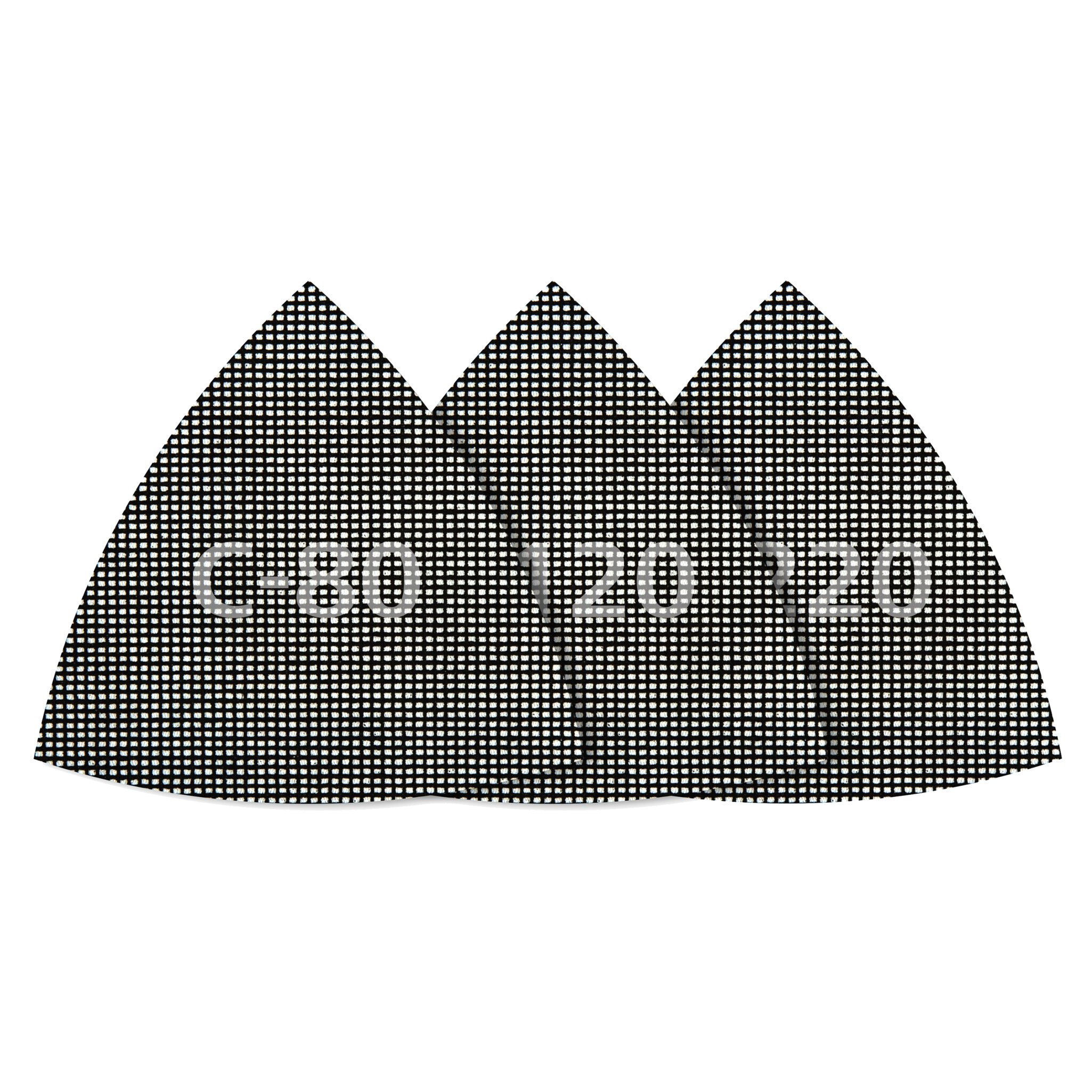 Juego de rejillas de lijado autoadherentes para placa de yeso, 95 mm
