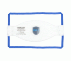 2 máscaras plegables de protección respiratoria con válvula, FFP2