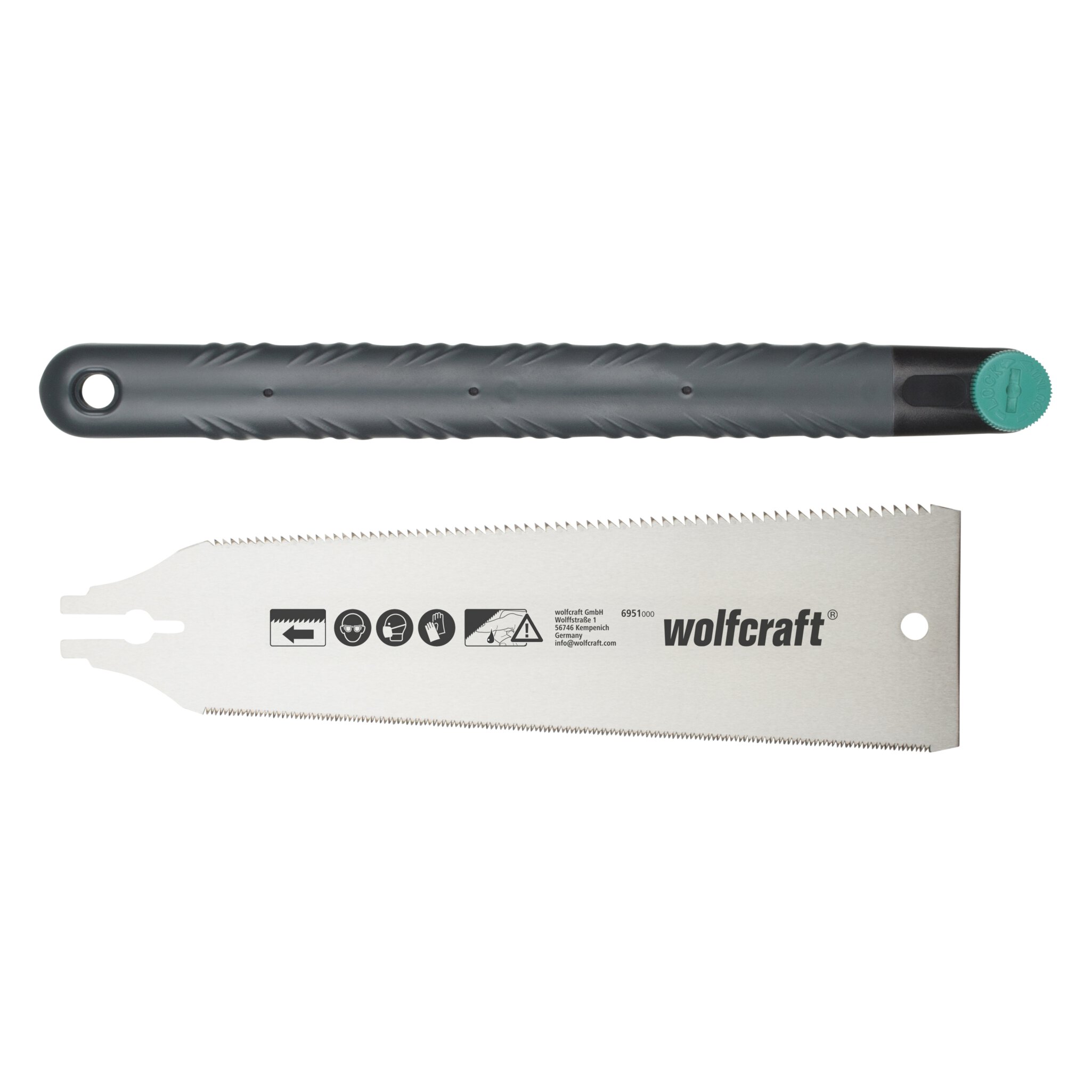 1 sierra japonesa de doble dentado de 240 mm