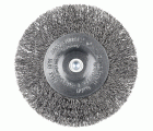 1 cepillo de disco de alambre de acero vást. hexagonal Ø 100 x 10 mm