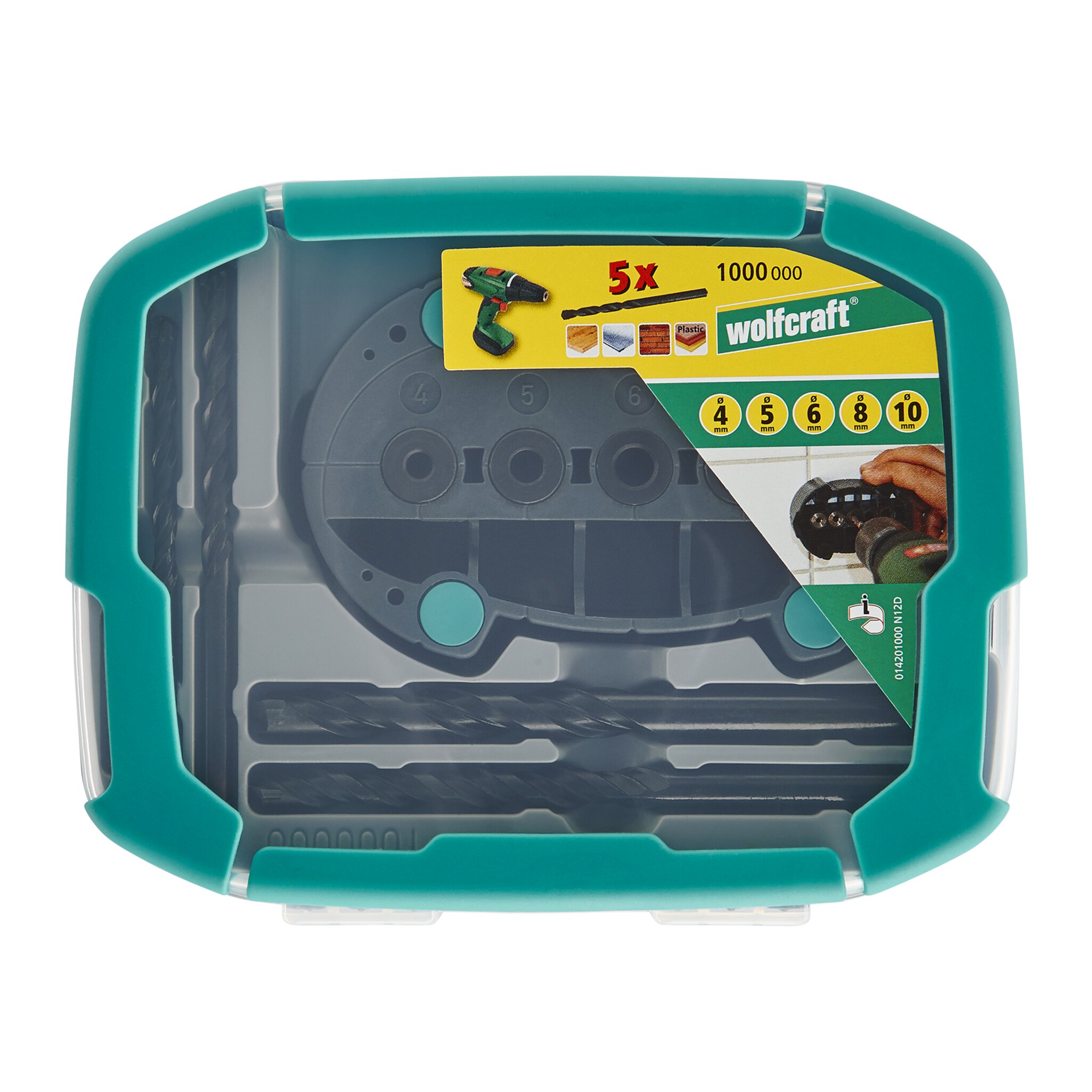 1 juego de brocas universal con accumobil 6 piezas