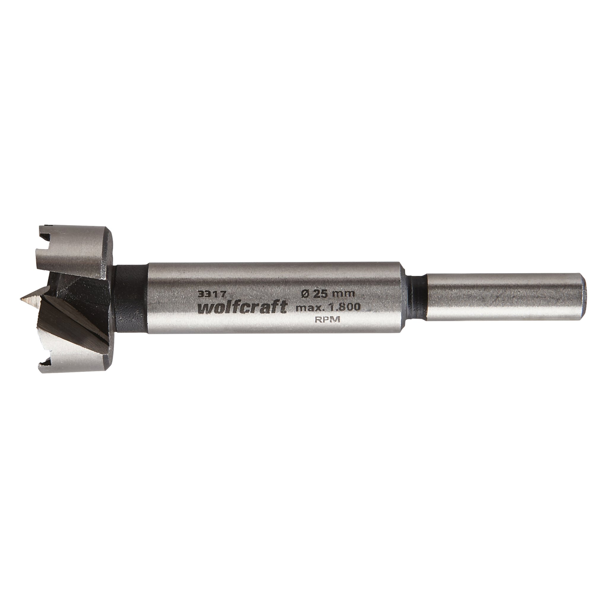 1 broca Forstner Ø 25 x 90 mm