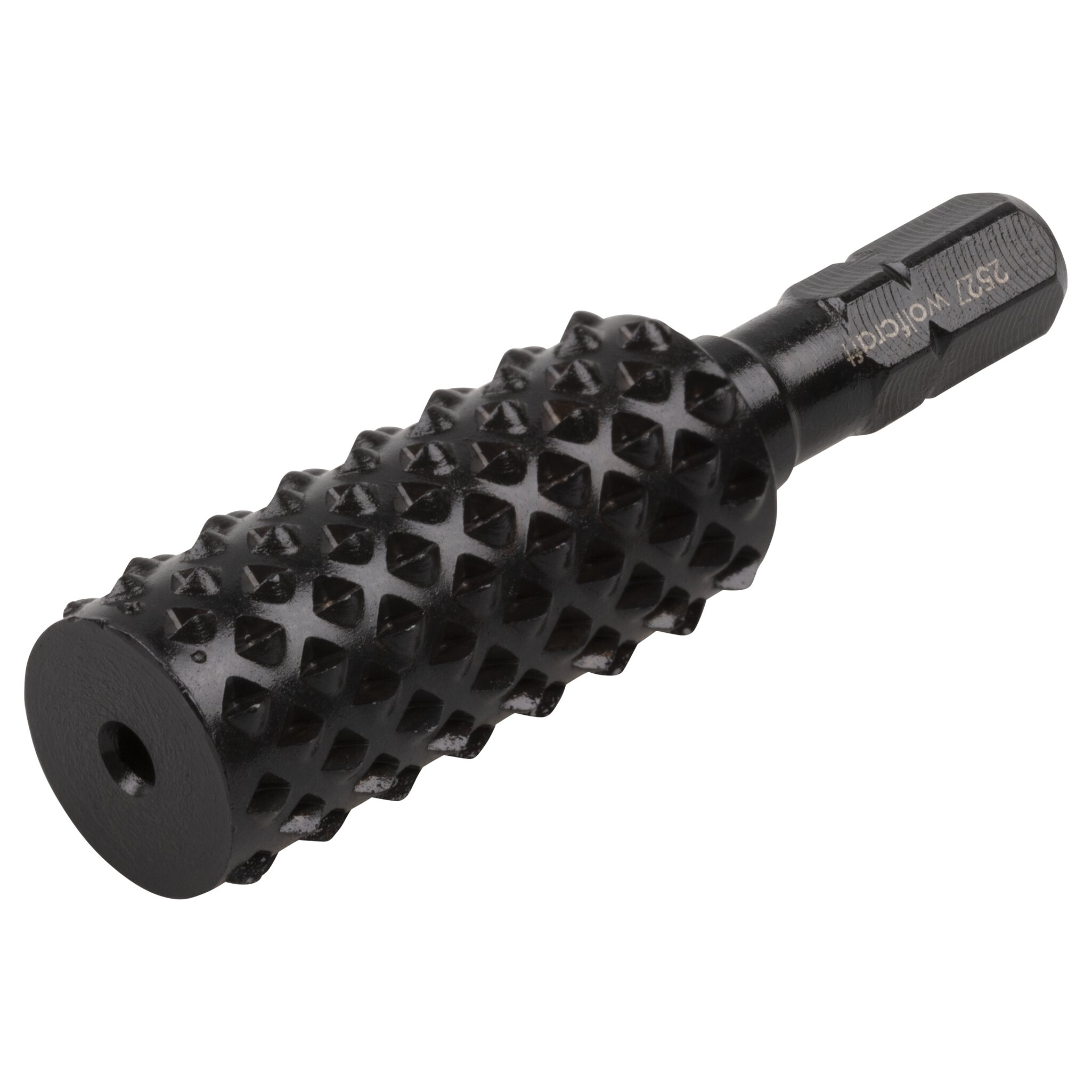 Escofina de perfil para taladros, vástago hexagonal