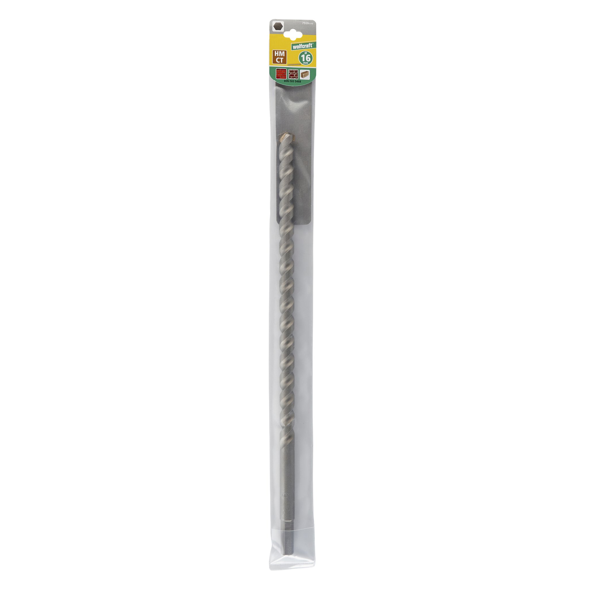 1 broca de albañil CT Ø 16 x 400 mm