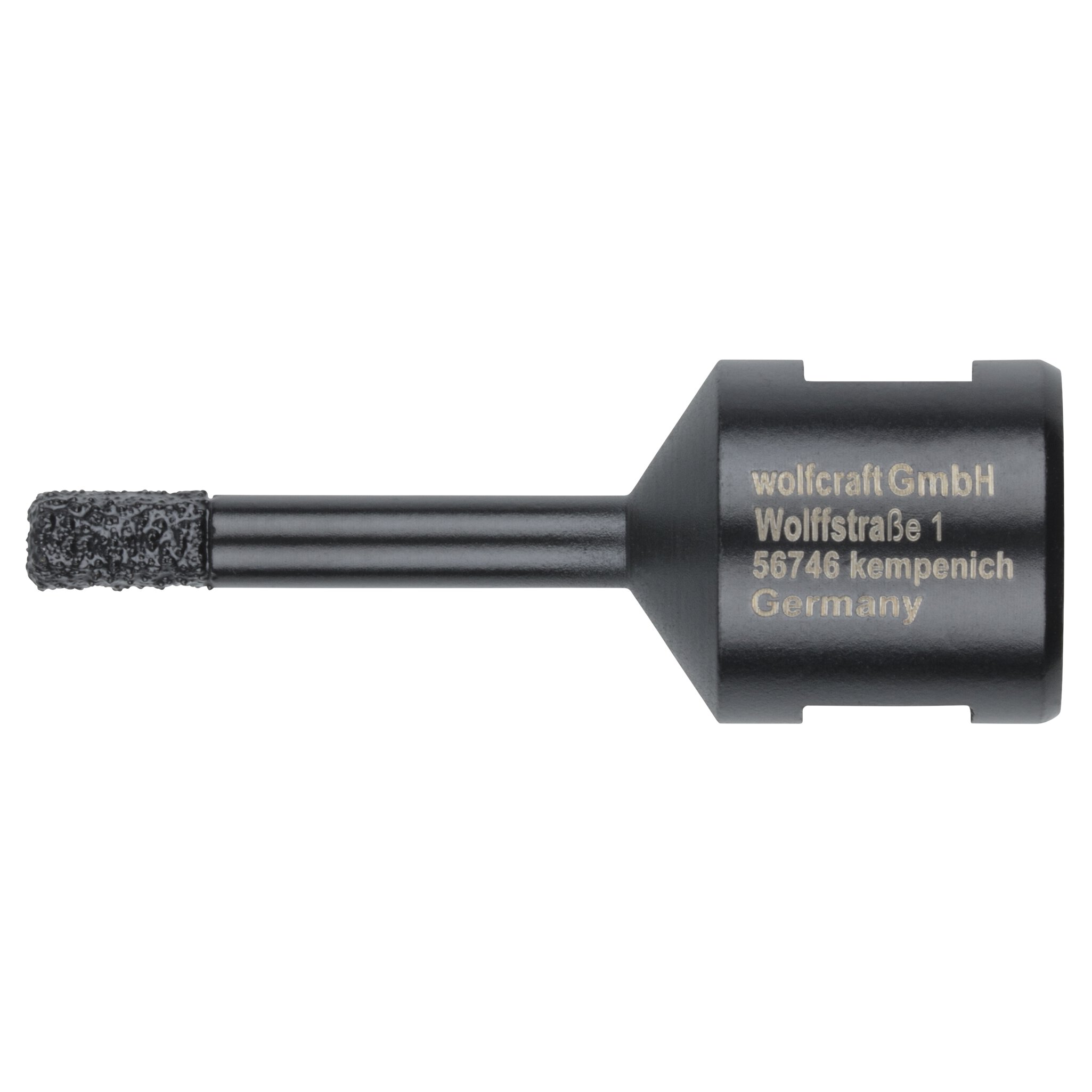 1 broca de perforación de diamante para amoladora angular ø 6 mm