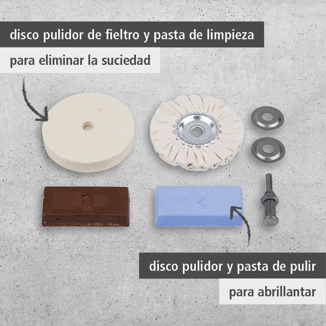 1 juego de pulido de bricolaje de 5 piezas