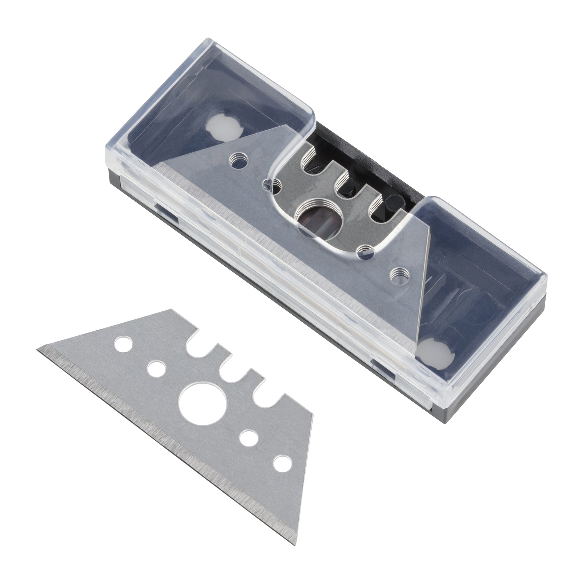 5 cuchillas trapezoidales profesionales de 0,65 x 52 mm