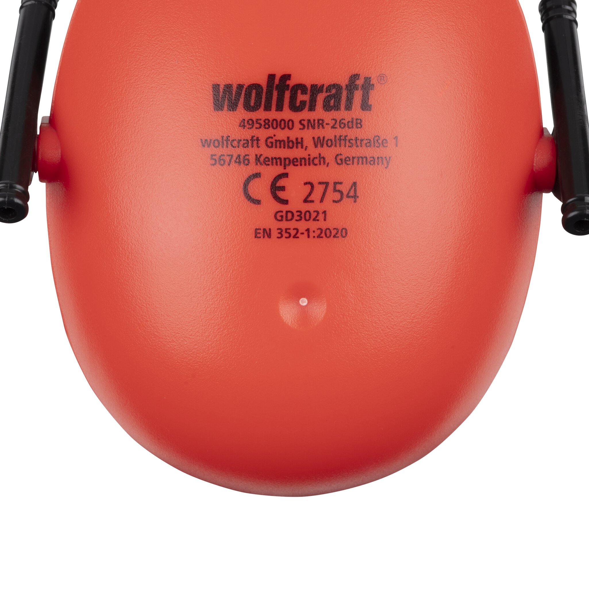 Protector auditivo con orejeras COMPACT