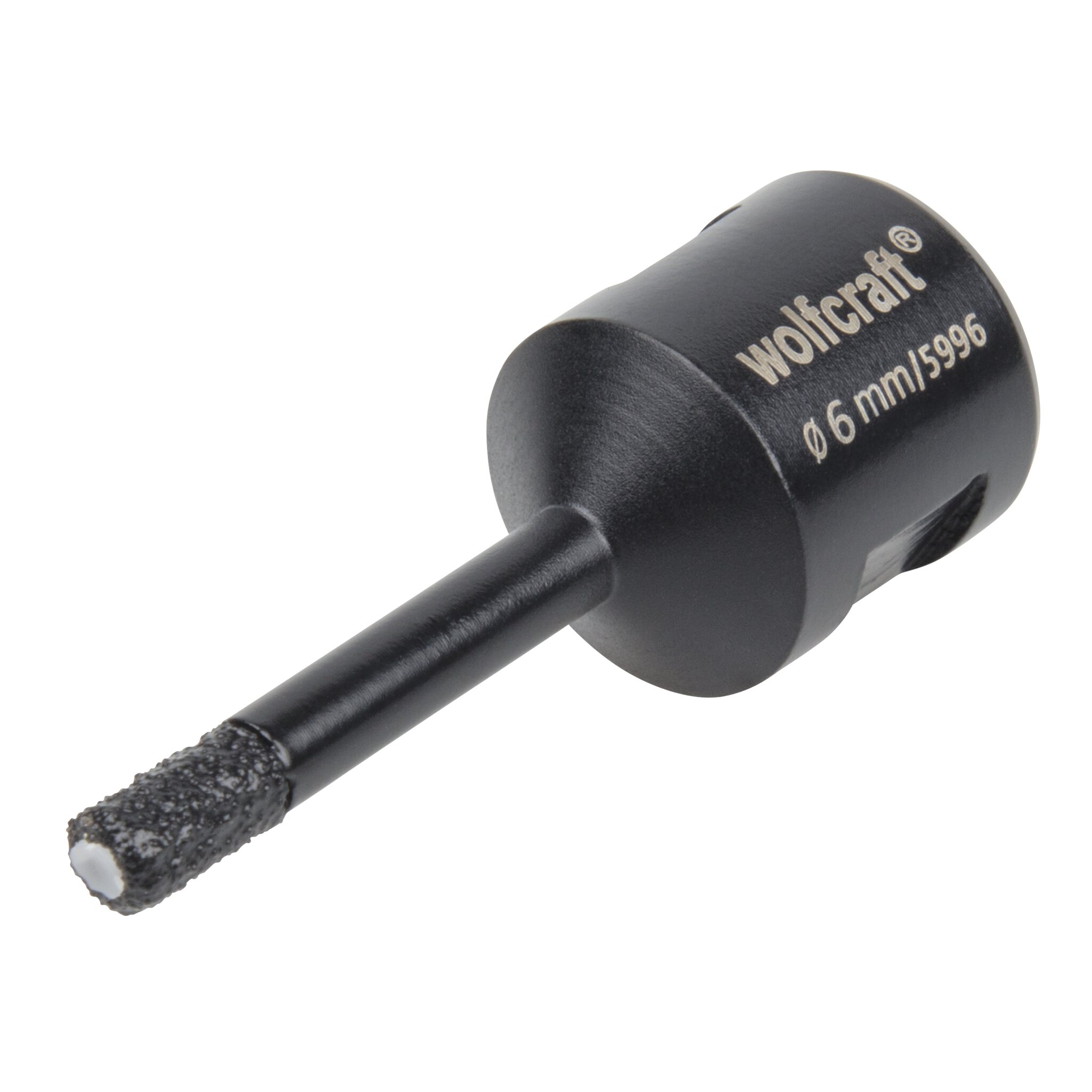 1 broca de perforación de diamante para amoladora angular ø 6 mm