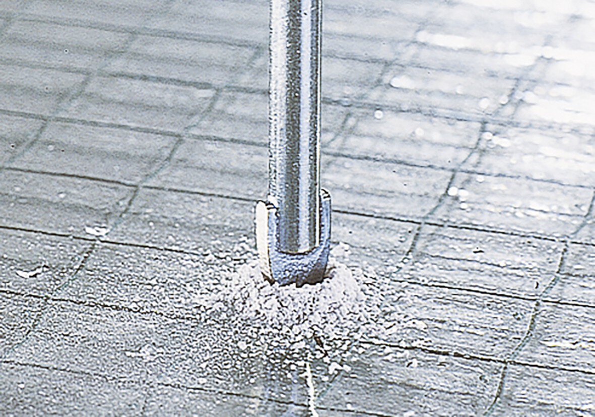 1 corona de perforación con dentado de diamante ø 68 mm