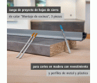 Juego de proyecto de hojas de sierra de calar "Montaje de cocinas", 3 piezas