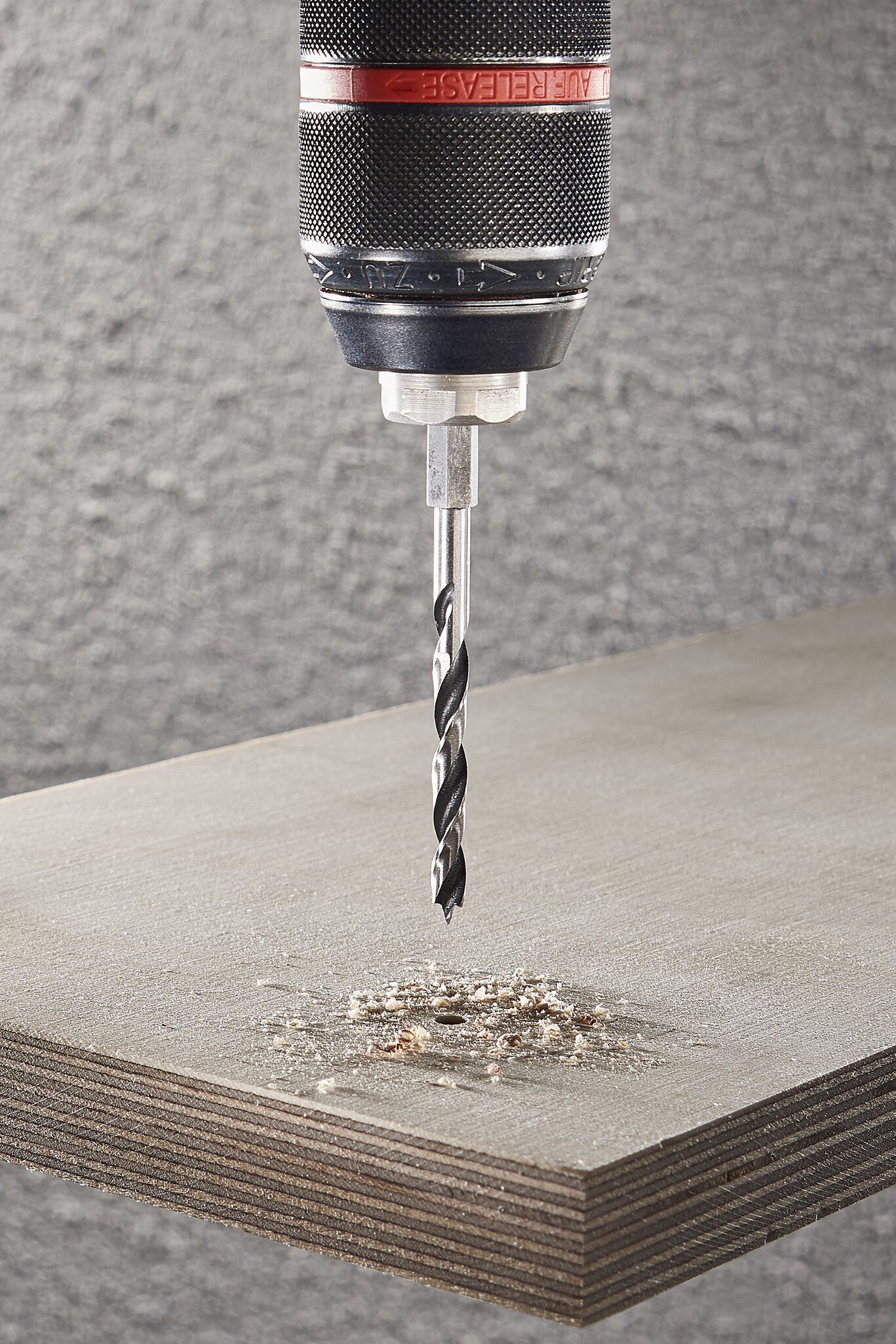 1 broca espiral para madera CV, vást. hexagonal, Ø 3 x 65 mm