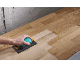 Rollo de papel abrasivo para madera/metal, 5 m x 115 mm