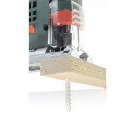 Hojas de sierra de calar HCS, vástago en T, madera, corte limpio