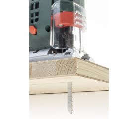 Hojas de sierra de calar HCS, vástago en T, madera, corte limpio