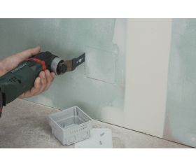 Sierra de inmersión con tope de profundidad ˮPROˮ BiM, ensanche universal, tablero recubierto, metal no férreo