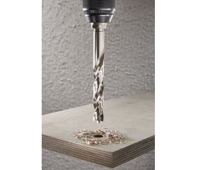 Broca espiral de madera de HSS