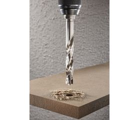 Broca espiral de madera de HSS