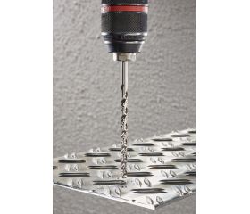 Broca para metal HSS, rectificada, larga