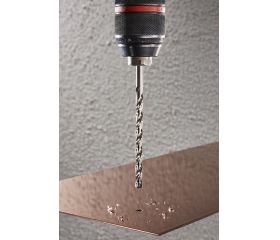 Broca para metal HSS, rectificada, larga