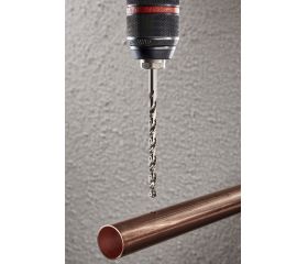 Broca para metal HSS, rectificada, larga