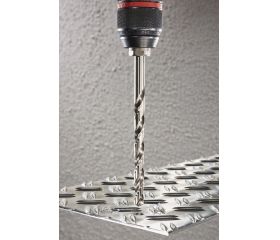 Broca para metal HSS, rectificada, larga