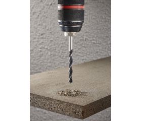 Juego de brocas espirales de madera