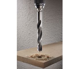 Juego de brocas espirales de madera