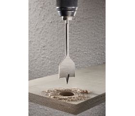 Broca de pala, vástago hexagonal