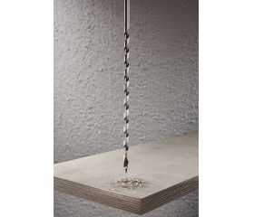 Broca para vigas de madera, vástago hexagonal