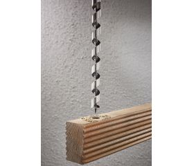 Broca para vigas de madera, vástago hexagonal