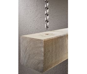 Broca para vigas de madera, vástago hexagonal