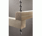 Broca para vigas de madera, vástago hexagonal