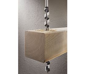 Broca para vigas de madera, vástago hexagonal