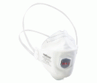 2 máscaras plegables de protección respiratoria con válvula, FFP3