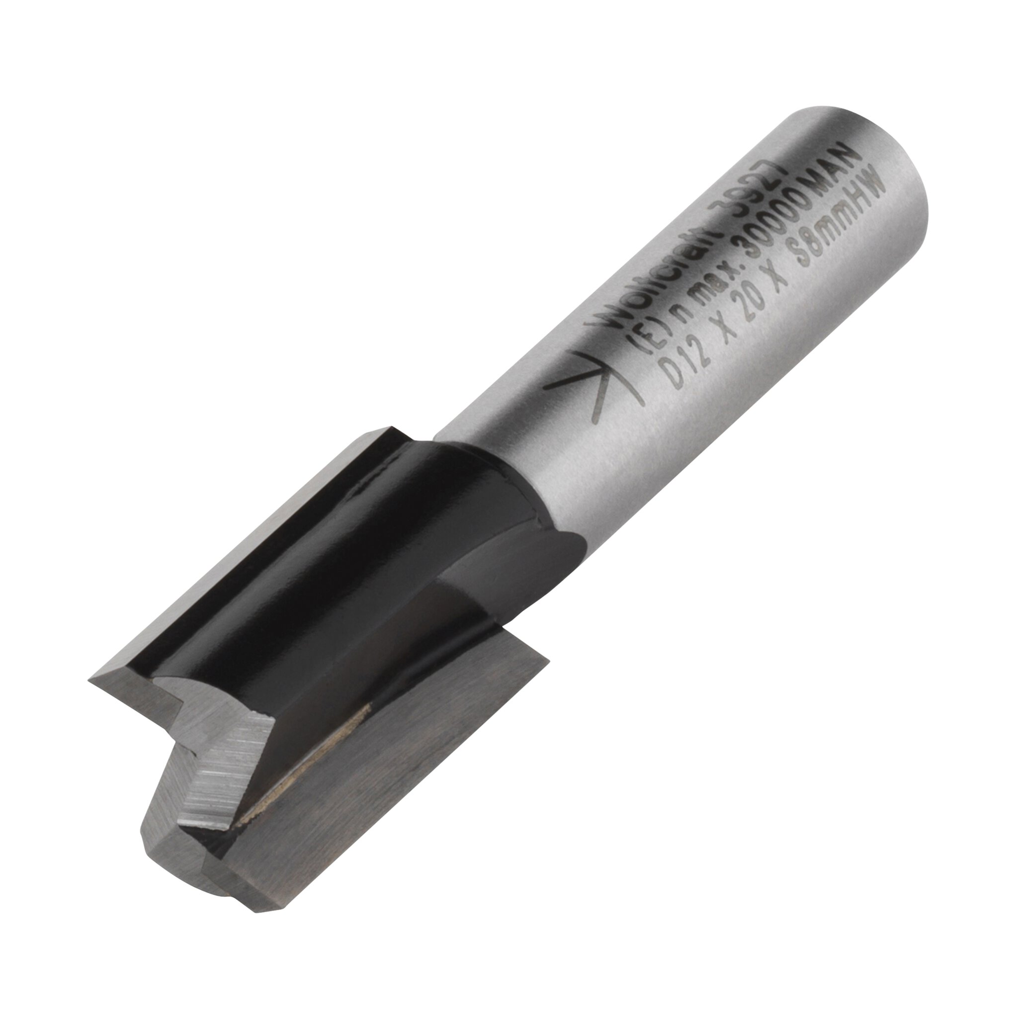 1 fresa de ranuras CT vástago=8mm ø12x20mm