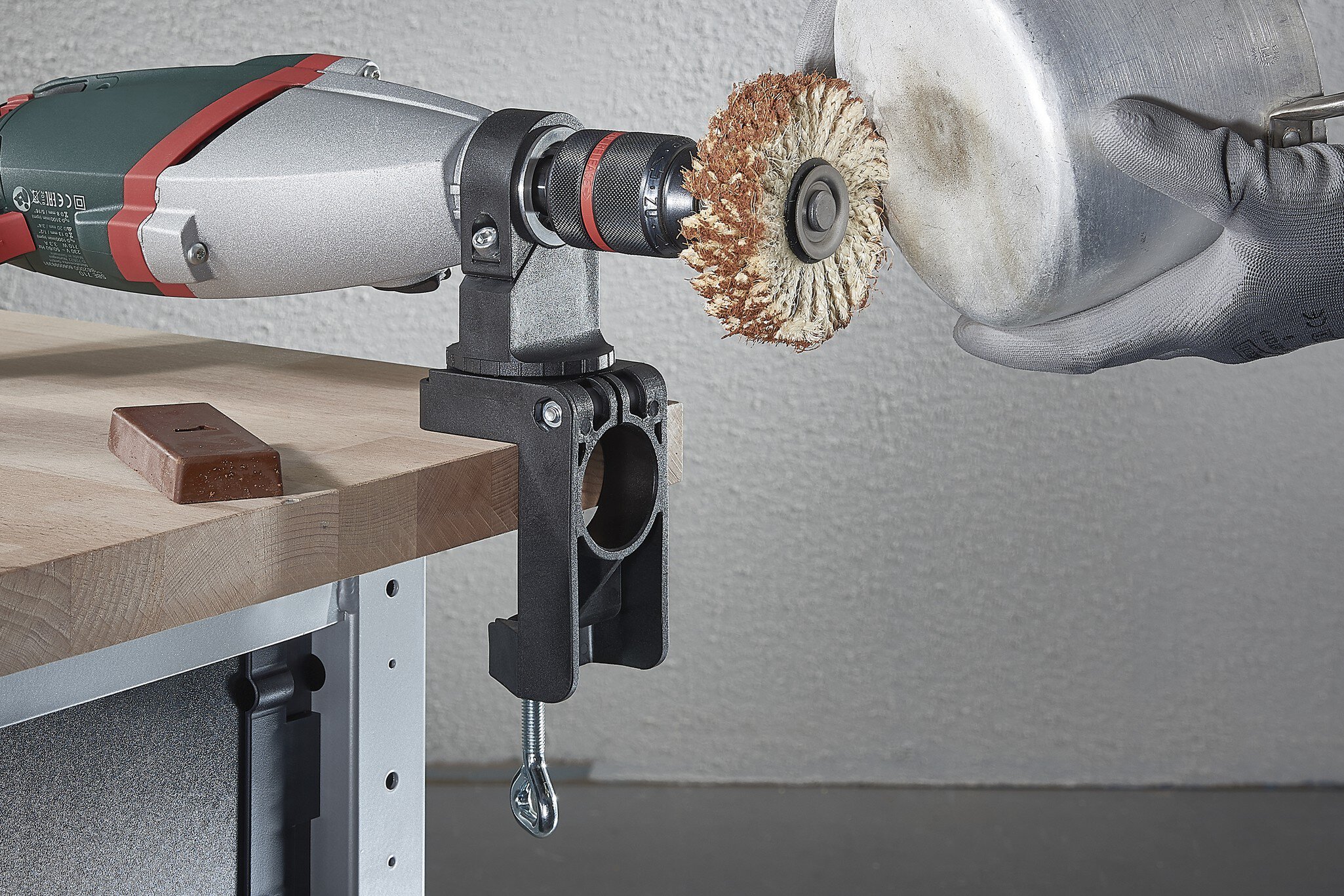 1 soporte combinado de plástico para taladradora
