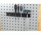 1 soporte para destornilladores para panel perforado WSS