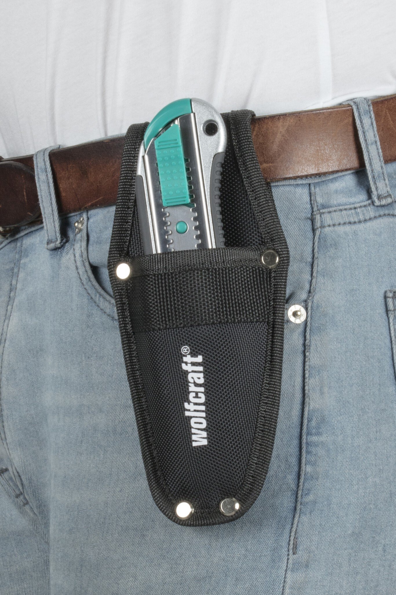 1 estuche para cuchillos de nylon